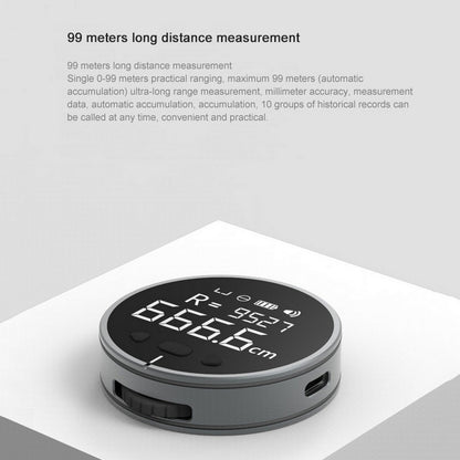 High Precision Electronic Tape Measure with digital display and measurement tape. Perfect for accurate measurements in a variety of settings.
